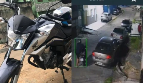 Criminosos roubam moto de trabalhador durante a madrugada no bairro Japiim