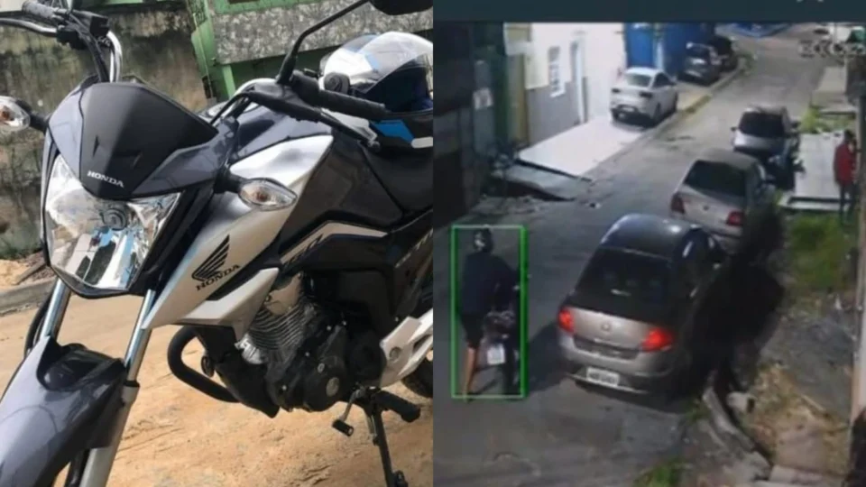 Criminosos roubam moto de trabalhador durante a madrugada no bairro Japiim