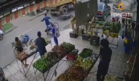 Veja Vídeo: Homem morre depois de ter a cabeça esmagada por uma caçamba em Itacoatiara