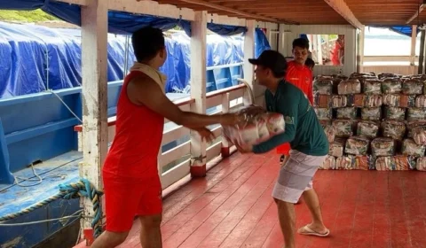 Ajuda Humanitária chega às famílias afetadas pela cheia em Manicoré