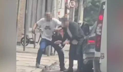 VEJA VÍDEO: homem é morto a tiros após tentar assaltar policial federal