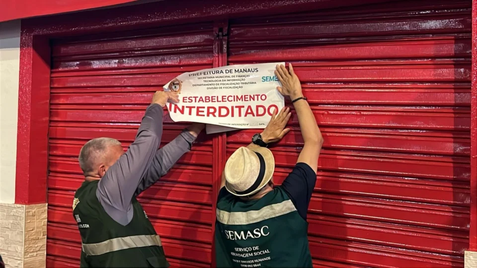 Bares e ‘adegas’ são fiscalizados e interditados na zona leste de Manaus