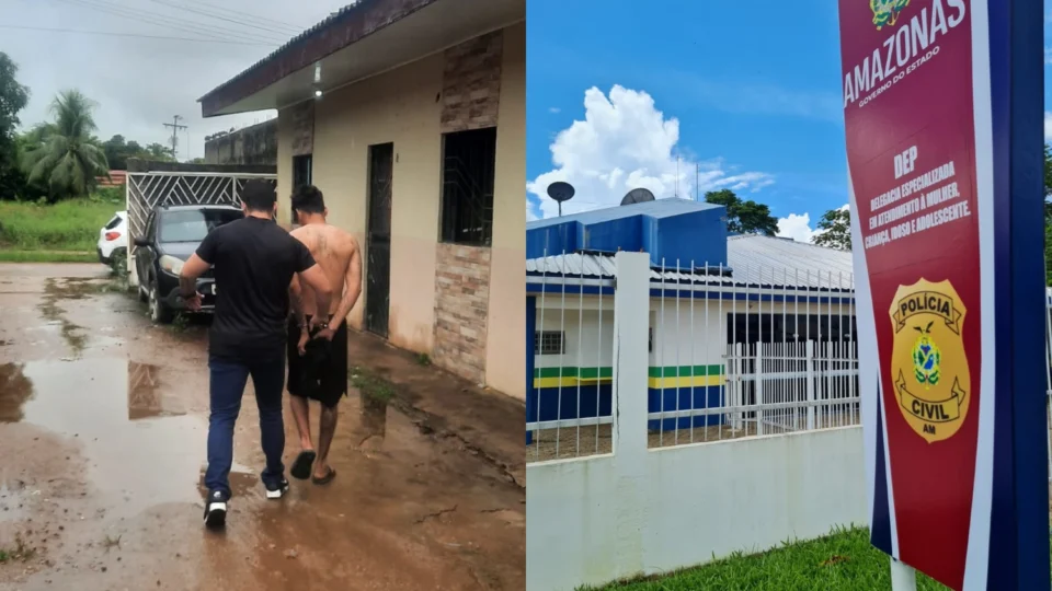 Homem é preso em flagrante por violência doméstica e ameaças contra ex-companheira em Humaitá
