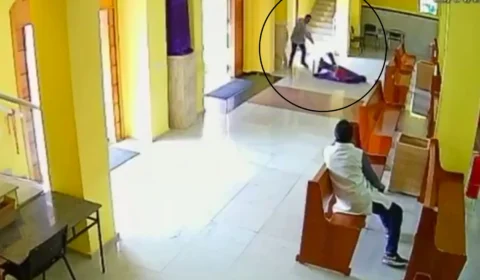 VEJA VÍDEO: Homem invade igreja na zona leste de São Paulo e destrói imagens sacras
