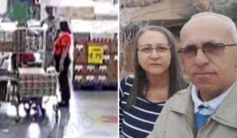Imagens mostram o momento em que funcionária é morta pelo ex-companheiro em supermercado