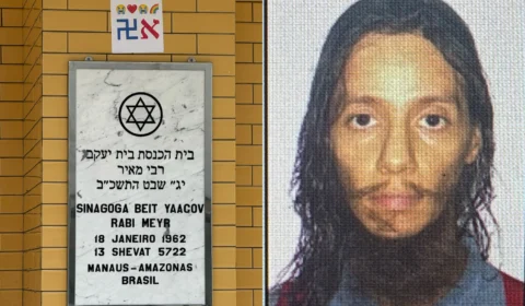 Homem é preso em Manaus após invadir sinagoga e divulgar conteúdo de intolerância religiosa