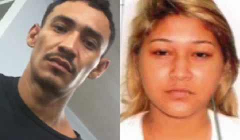 Polícia divulga foto de casal procurado por extorquir R$ 30 mil em sequestro relâmpago em Manaus