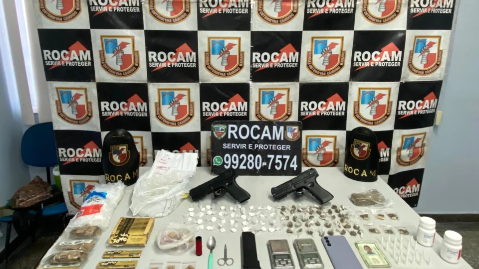 Rocam apreende menor de idade vendendo drogas no monte sinai