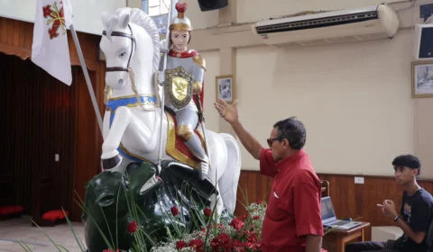 Igreja do São Jorge celebra padroeiro com programação especial em Manaus