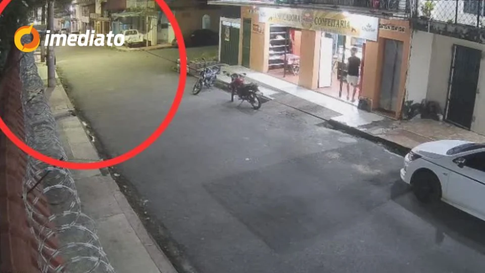 Vídeo mostra momento exato de ataque que deixou dois mortos e mulher ferida no bairro Santa Luzia