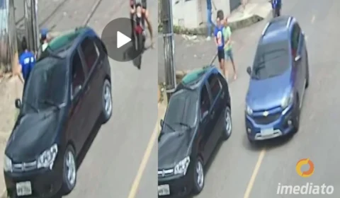 Mulher e filho são suspeitos de furtar celular em loja no bairro Redenção