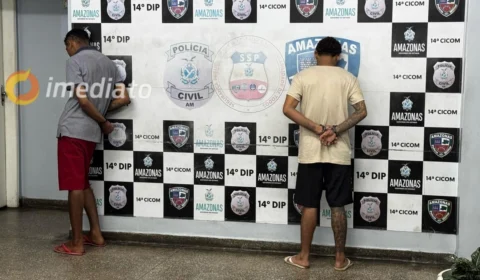 Rocam prende dupla envolvida em roubo e venda de motos em Manaus
