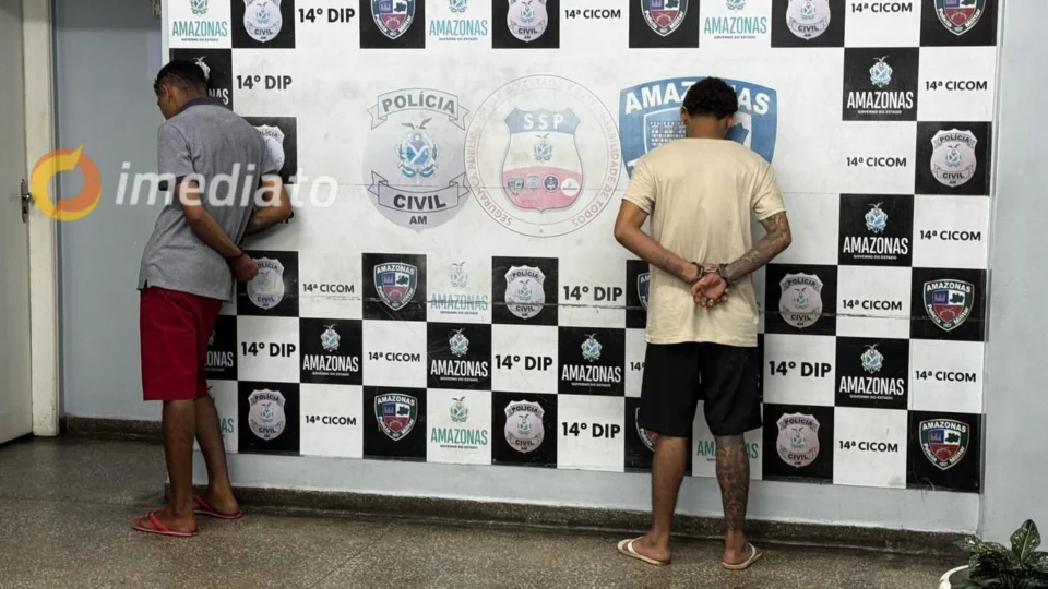 Rocam prende dupla envolvida em roubo e venda de motos em Manaus