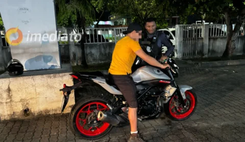 Polícia Militar recupera motocicleta roubada em menos de 24 horas em Manaus