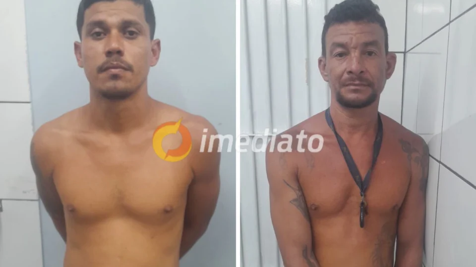 Rocam prende dois homens com mandados de prisão em aberto no bairro Nova Cidade