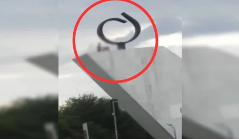 VÍDEO: com vista para o STF, casal é filmado transando no Panteão da Pátria