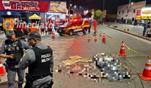 Homem morre ao ser atropelado por viatura dos Bombeiros na avenida Cosme Ferreira