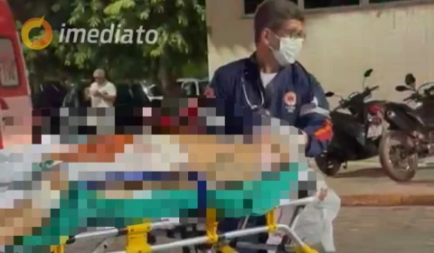 IMAGENS FORTES: vulgo ‘Vandinho’ é alvejado com sete tiros na cabeça no bairro Alvorada 1