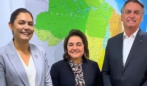 Bolsonaro lança Maria do Carmo como pré-candidata ao Governo do Amazonas