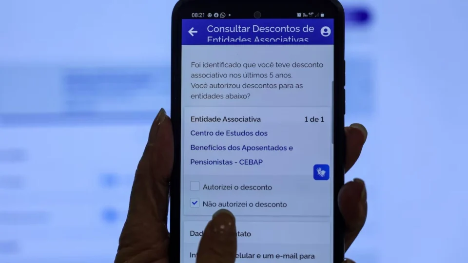 Em um dia, quase 500 mil informaram não reconhecer descontos do INSS