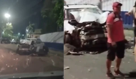 Motorista embriagado causa grave acidente em frente ao Tribunal de Justiça do Amazonas