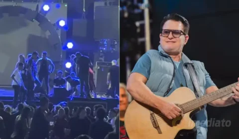 Marrone cai de palco em show com Bruno e machuca a cabeça; saiba como o sertanejo está