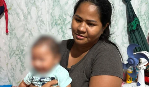 “Eu tô pedindo socorro porque é muito doloroso ver meu filho com fome”, desabafa mãe solo no bairro São José