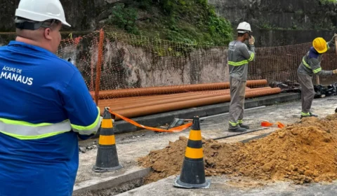Japiim recebe novas obras de esgoto que beneficiarão mais de 9,6 mil moradores