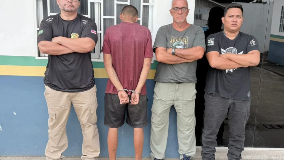 Polícia Civil prende homem em flagrante por roubo contra idoso em Nova Olinda do Norte