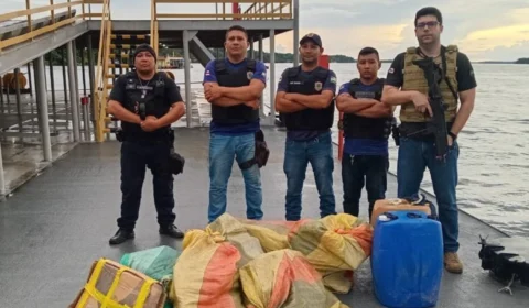 Polícia Civil do AM apreende mais de 200 kg de skunk em comunidade rural de Barcelos