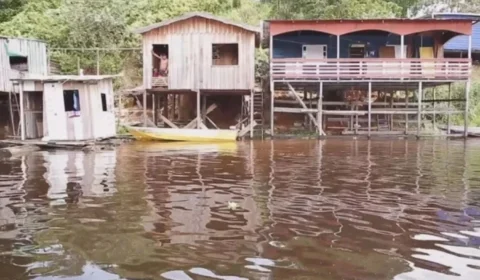Cheia no Amazonas: 17 municípios em emergência e mais de 144 mil pessoas afetadas
