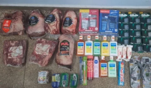Homem é preso em flagrante após furtar picanhas e produtos avaliados em R$ 2,5 mil em Anori (AM)
