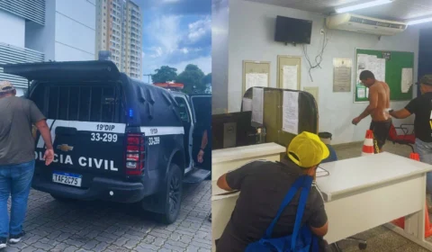 Homem é preso em flagrante por tentativa de feminicídio contra ex-companheira e filha em condomínio de Manaus