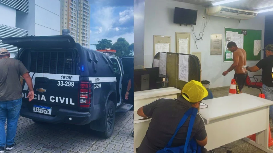Homem é preso em flagrante por tentativa de feminicídio contra ex-companheira e filha em condomínio de Manaus
