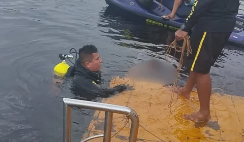 Jovem morre afogado após pular de flutuante no Igarapé do Tarumã, em Manaus