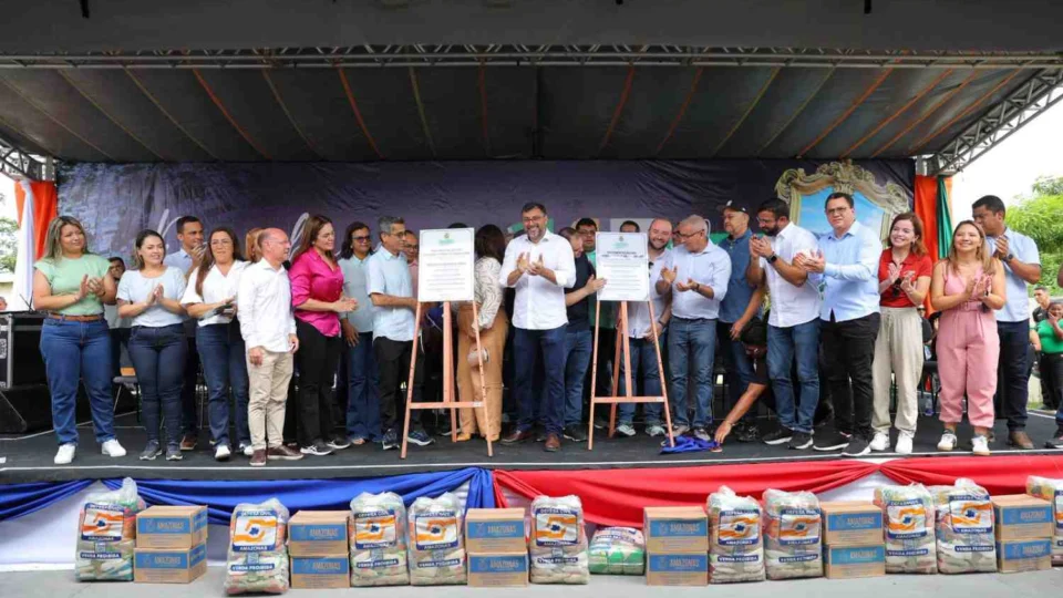 Wilson Lima entrega sistema viário de R$ 20 Mi em Manicoré