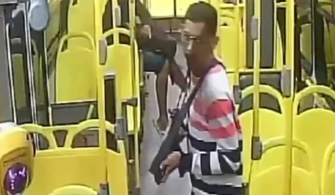 PC-AM divulga imagens de suspeitos de roubo a ônibus da linha 008 em Manaus