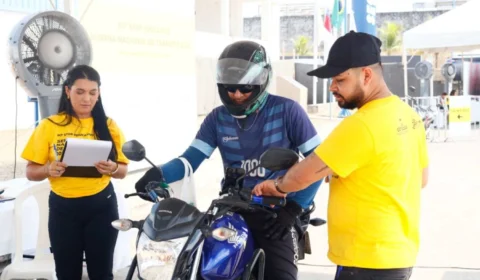 Maio Amarelo: Evento no SESI reúne motociclistas em ação educativa sobre segurança no trânsito