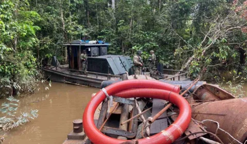 Operação Ágata desmonta garimpos ilegais e apreende mercúrio na Amazônia Ocidental