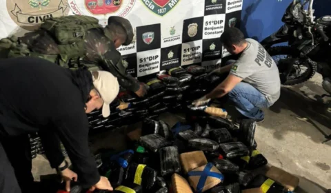 Operação Ágata 2025: Forças Armadas apreendem 226 kg de drogas perto da terra indígena Vale do Javari