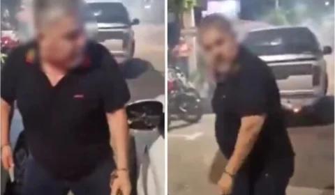 VEJA VÍDEO: motorista de APP é esfaqueado após ‘furar fila’; agressor fugiu do local