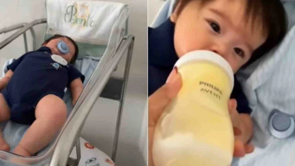 Tiktoker viraliza com bebê Reborn em hospital de Janaúba