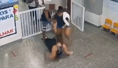 VEJA VÍDEO: discussão entre mãe de aluna e diretora termina em briga em escola