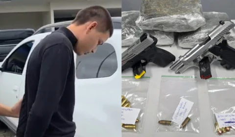 Polícia Civil prende pistoleiro de facção criminosa em flagrante no Parque Dez