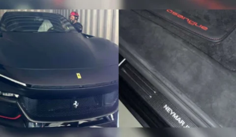 Neymar compra Ferrari Purosangue de R$ 7,5 Mi para coleção