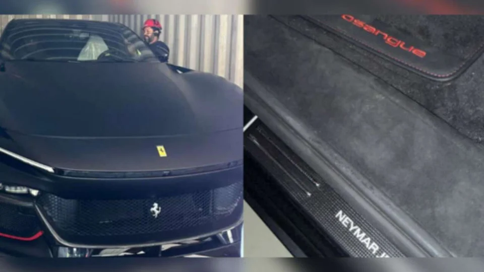 Neymar compra Ferrari Purosangue de R$ 7,5 Mi para coleção