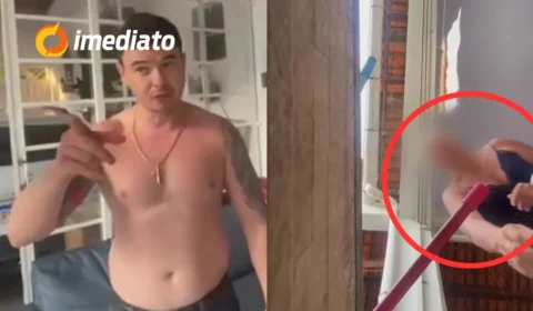 VEJA VÍDEO: Major da PM do Pará é filmado agredindo a própria mãe durante discussão