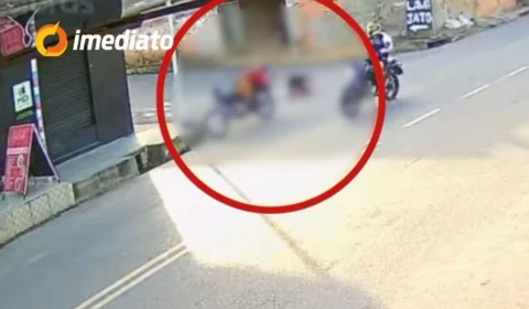 VEJA VÍDEO: câmera flagra pai e filho de 2 anos sendo executados por criminosos no Jorge Teixeira