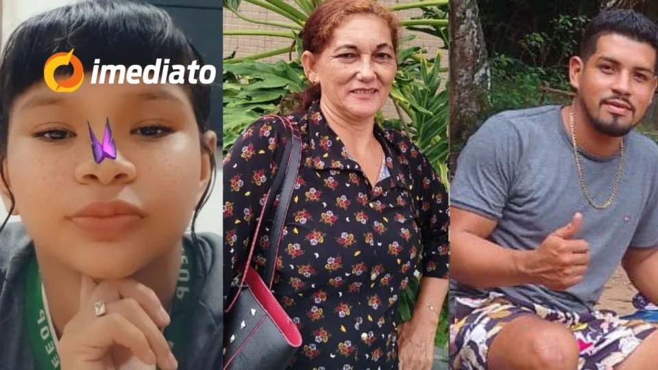 PC-AM divulga imagem de três pessoas que desapareceram em Manaus