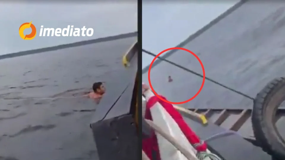 VEJA VÍDEO: temporal provoca naufrágio e mata dois idosos no interior do Amazonas